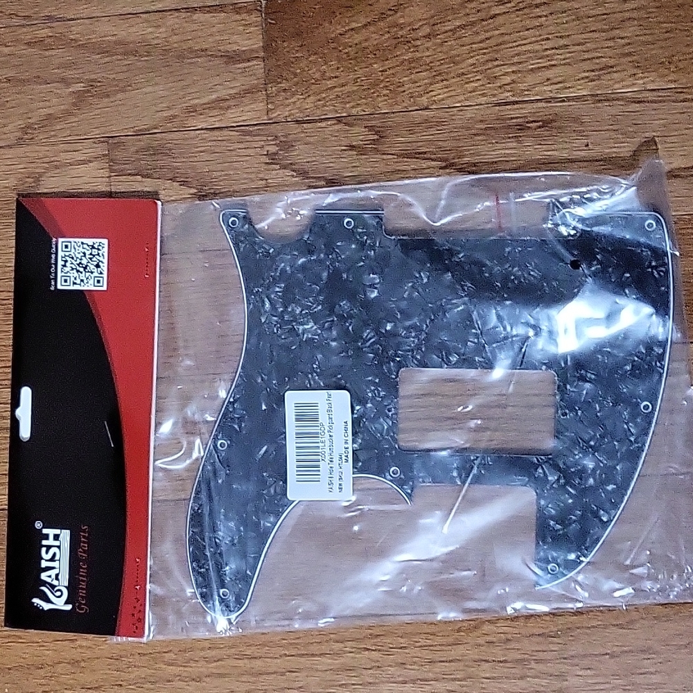 Black Pearl Fender Telecaster pick guard